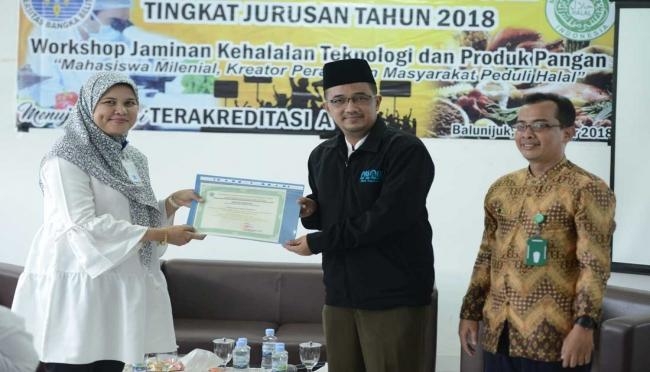 30 Mahasiswa Prodi Biologi UBB Dididik Jadi Auditor Halal Internal
