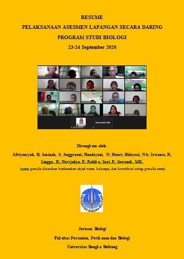 Penelitian MBKM Mahasiswa Jurusan Biologi FPPB UBB