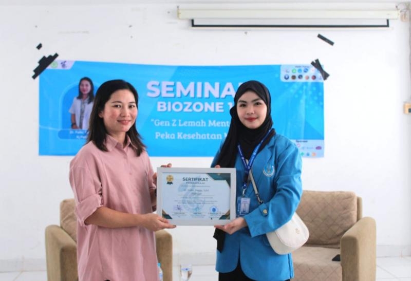Seminar BIOZONE Ke-10 yang Bertema "Gen-Z Lemah Mental Atau Peka Kesehatan Mental ?"