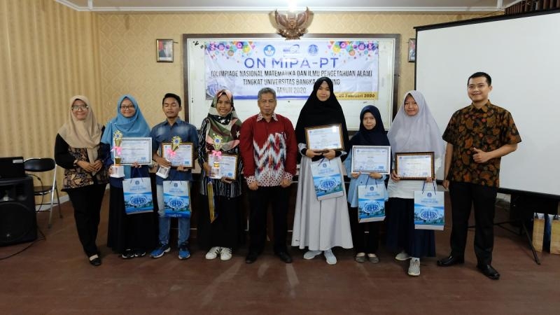 Mahasiswa Biologi UBB Juarai ON MIPA 2020 Tingkat Universitas
